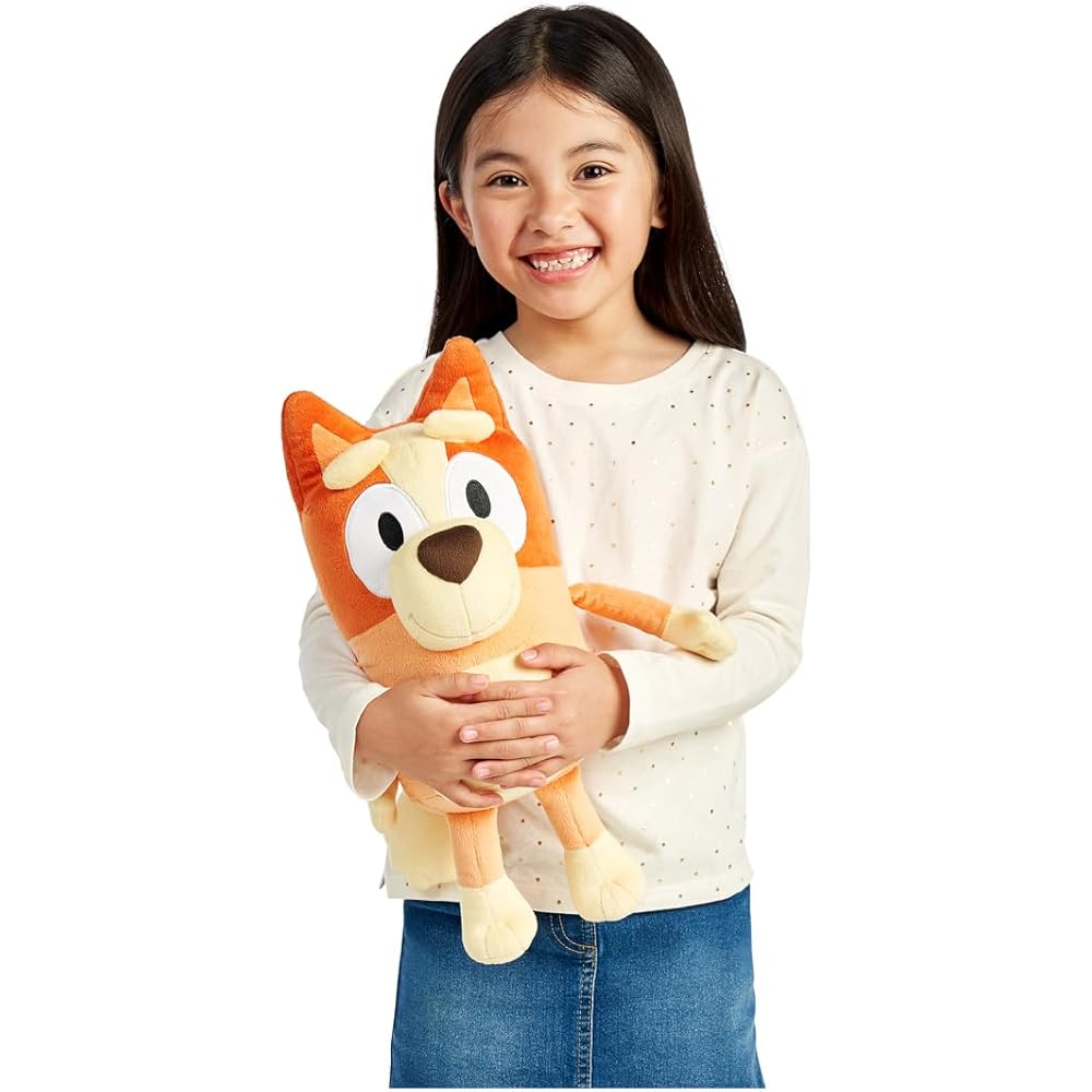 Takara Tomy Bluey Bingo Plush Toy Approximately 40cm Height Soft Stuffed Animal