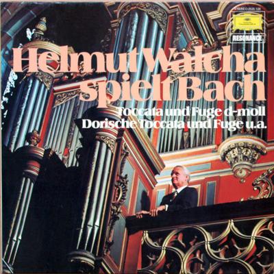 LP Record HELMUT WALCHA SPIELT JOHANN SEBASTI - Helmut Walcha Spielt Bach, Fuge D-m 2535126 Deutsche Grammo Germany Classical Used