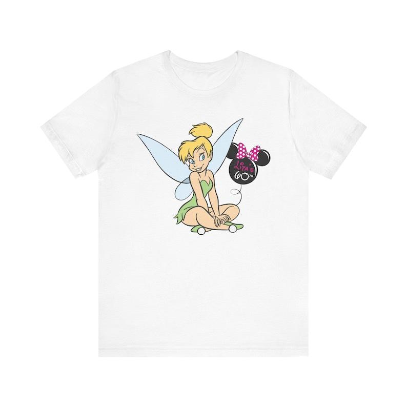 Fairy Character Tee | Graphic T-Shirt, Pink Black Yellow 110