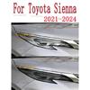 For Toyota Sienna  -2024 Car Exterior Headlight Anti-scratch Front Lamp Tint TPU Protective Film Cover Repair Accessorie