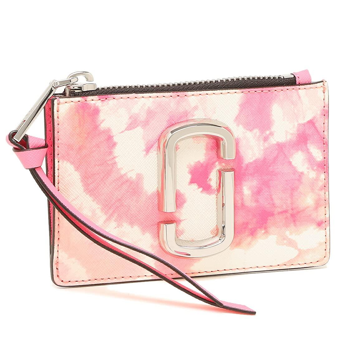 

Marc Jacobs Snapshot Mini Card Coin 699 yen Wallet, Pink, Multicolor, Case, Case, Women s, S117L01PF21, [Used] рожевий
