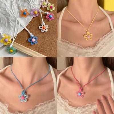 All-match Women Clavicle Chain Pastoral Style INS Jewelry Retro Collar Chain  Women Girls