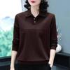 Versatile Women's Clothing Design Sense T-shirt for Women In Spring and Autumn Slim Temperament T-shirt for Women In Slim Top