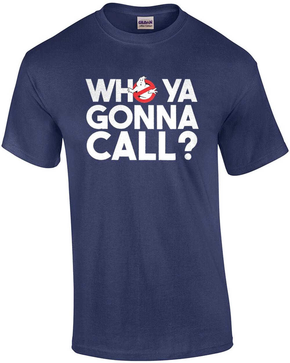 Who Ya Gonna Call? - Ghostbusters T-shirt - 80 s T-shirt S