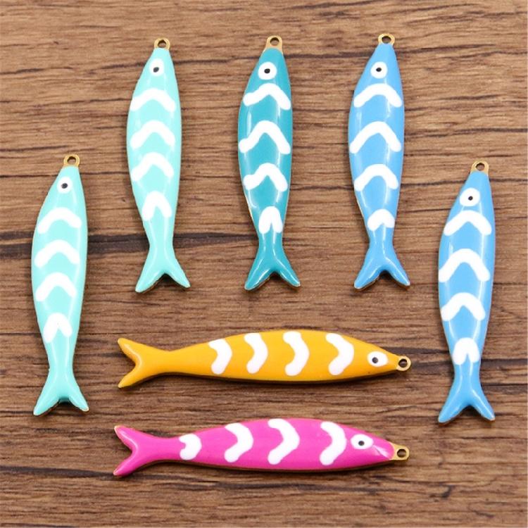 Two Sided Enamel Drop Necklace Pendant 5 Vibranting Color Addition Sturdy Stainless Steel Jewelry