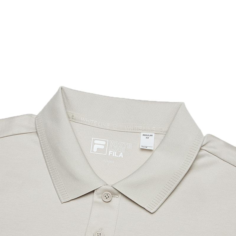Men's Shirt FILA MODERN HERITAGE Polo Shirt Men's Volcanic Stone Gray