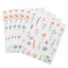 20pcs/Pac 33*33cm 2-Ply Disposable Party Napkin Floral Pattern
