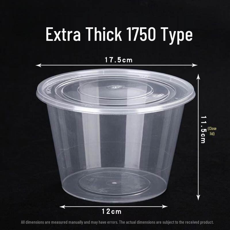 Deshangyuan Disposable Round Food Storage Containers