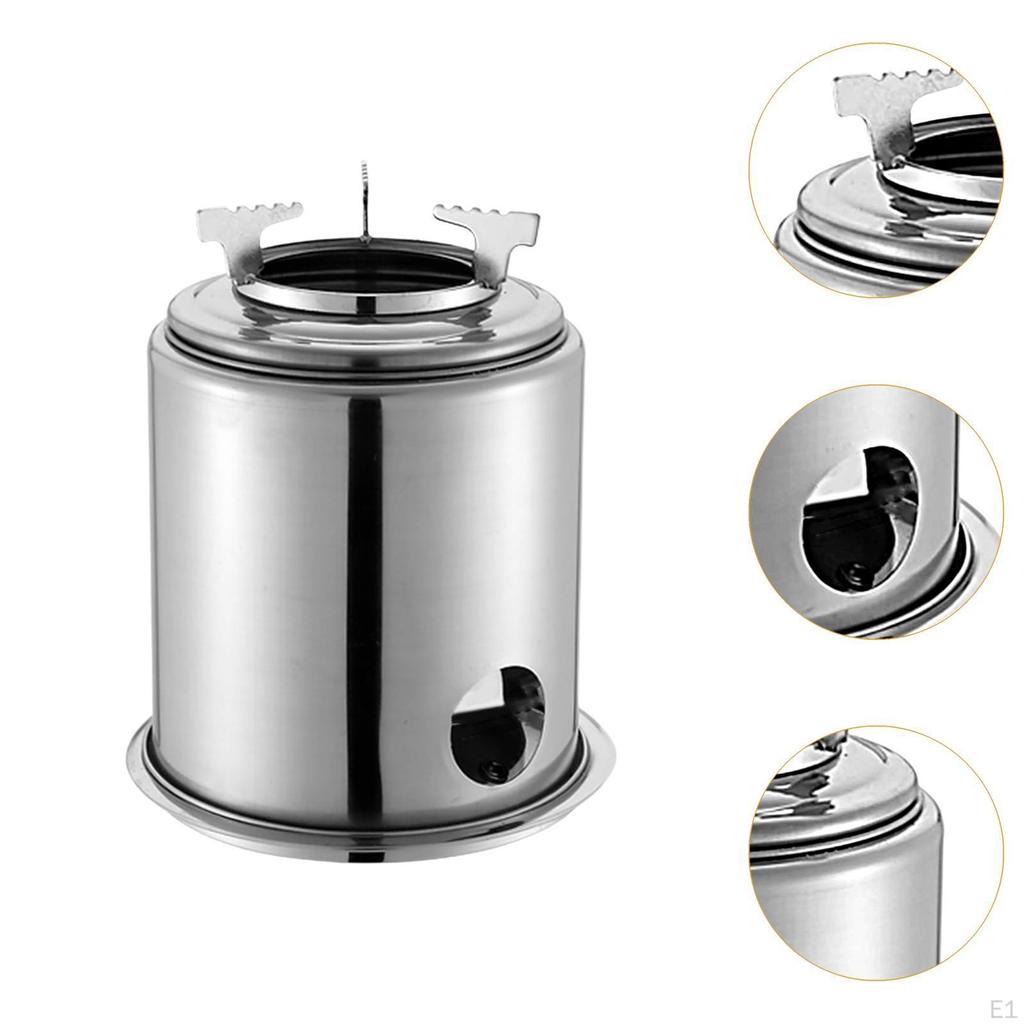 Camping Furnace Firewood Burning for Outdoor Cooking BBQ Backpacking