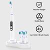 Toothbrush Holder Brush Heads Stand Base & Brush Head Dustproof Covers, Compatible with All Oral B Series Electric Toothbrushes