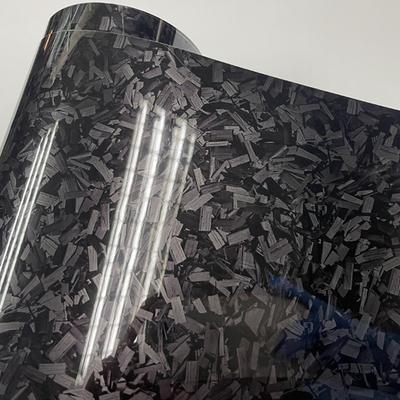 High Glossy Black Blue Silver Red Forged Carbon Fiber Vinyl Wrap Film Adhesive Motorcycle Scooter Car Decal