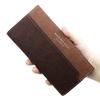 SchoolbagMenBense Men's Long Wallet, Casual Splicing Frosted Clutch ID Bag Multi-Card Clutch Bag Wallet