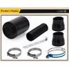 LZONE - Air Intake With Fan or Without Fan Universal Racing Carbon Fiber Cold Feed Induction Kit Air Intake Kit Air Filter Box