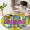 Halloween Supernatural Comedy Adventure Movie Scooby-Doo Round Carpet Soft Home Decoration Corridor Table and Chair Anti Slip Outdoor Floor Mat Rug 16