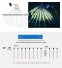 Waterproof LED Meteor Shower Lights: Outdoor Decoration for New Year, Roads, Trees, and Ambiance