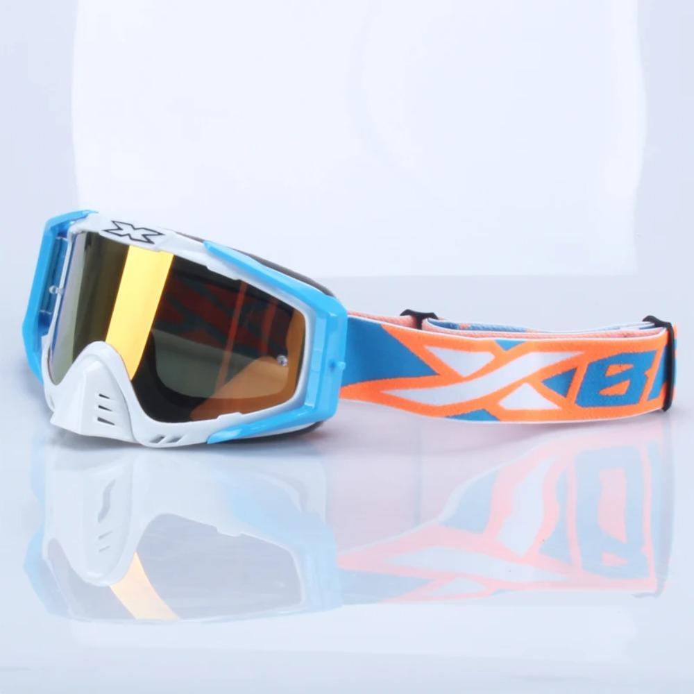 EKS X BRAND Herren Motorradbrille Motocross Sicherheit HD Gläser Dirt Bike ATV Ski mtb Brille MOTO Outdoor Radsport Sonnenbrille