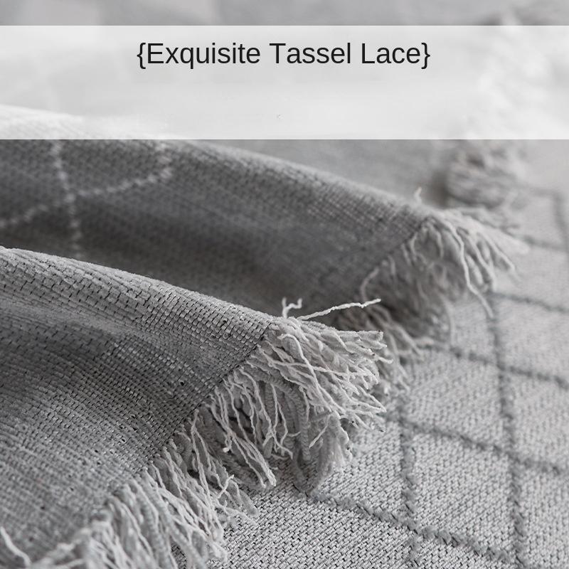 Blankets Knitted Nordic Sofa Towel Bohemia Sofa Cover Full Blanket Striped Room Bedside Home Decoration Picnic Carpet