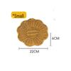 Imitation Rattan Plum Blossom Snack & Fruit Tray