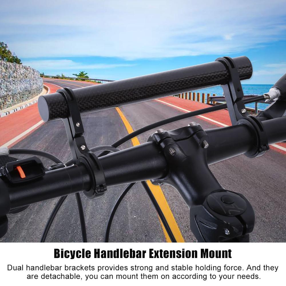 Carbon Tube Bicycle Handlebar Bracket for 31.8mm /25.4mm handlebars