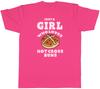 Just a Girl Unisexs TShirt Who Loves Hot Cross Buns Unisex Tee Gift