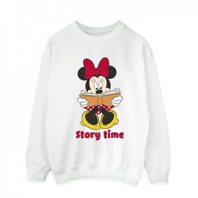 Herren Minnie Maus Vorlesezeit Sweatshirt