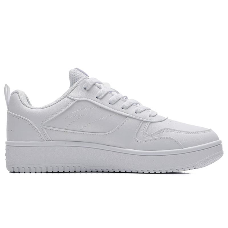 Anta Life Collection Slip-Resistant Cushioning Wear-Resistant Low-Top Skateboard Shoes Men's Anta White Sneakers 912138012-5