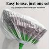 100pcs Home Essential Disposable Broom Covers - Static Strong Adsorption for Hair And Dust, Disposable And No-Wash, Time-Saving Cleaning