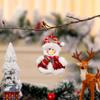Christmas Tree Doll Hangings Christmas Family Party Dress Up Fabric Art Dance Raise Your Hand Pendant Evening Party Decoration