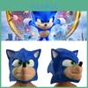 Sonic Hedgehog Mask Realistic And Breathable Halloween Party Prop