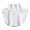 Women Fake Collar Solid Color Easy to Wash Comfortable False Collar Thickened Soft Scarf Collar Versatile Clothing Accessory