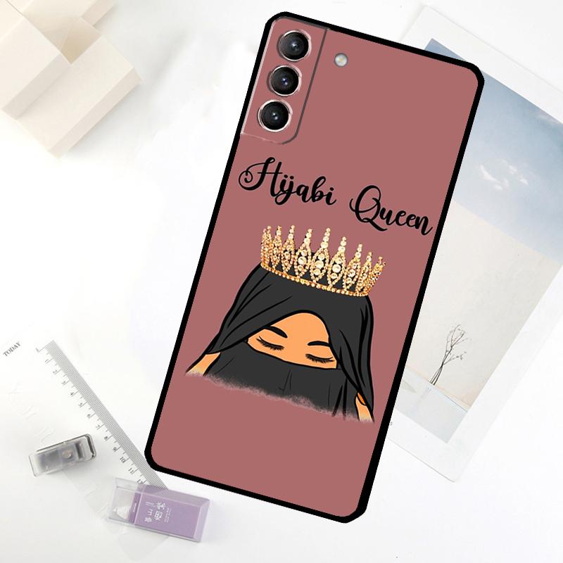 

Muslim Islamic Arabic Hijab Girl Phone Case For Samsung Galaxy S24 FE S20 FE S21 S22 S23 S24 S25 Ultra S9 S10 S25 Plus Cover Note 20 Ultra