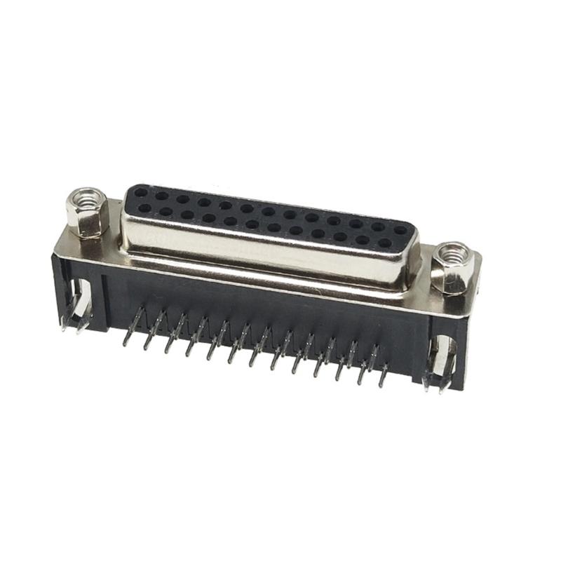 Male/Female Right Angles PCB Mount Connectors Signal Transmission Connector for Industrial & Sound Visual Equipment