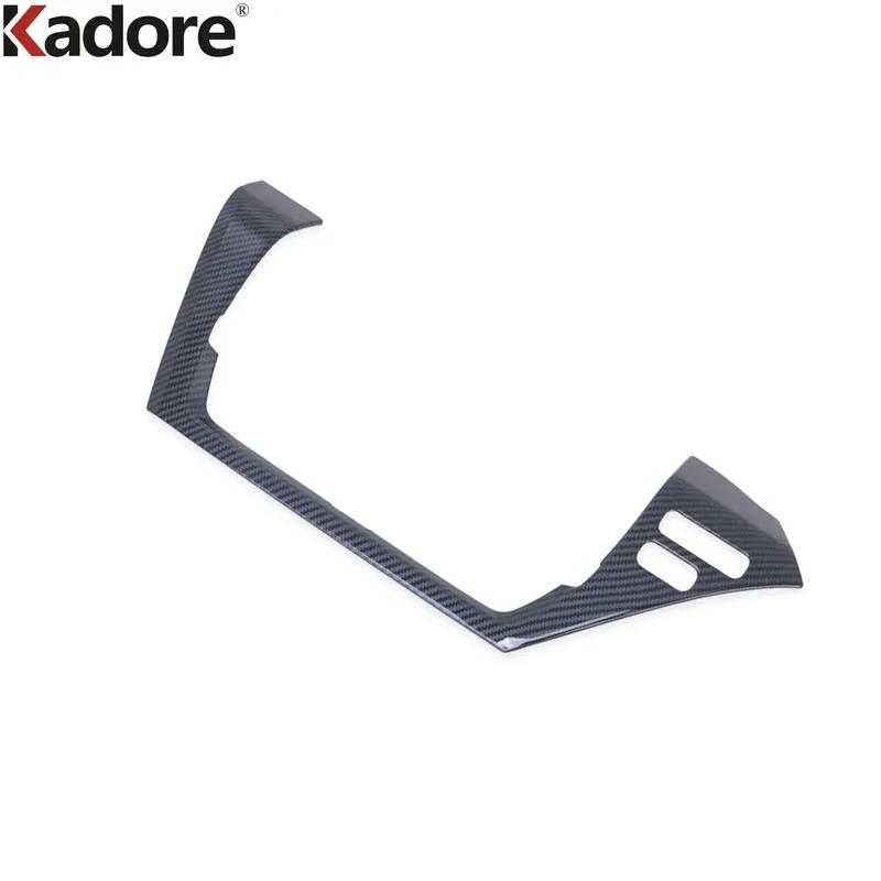For Toyota Camry    Carbon Fiber Car Center Air Condition Vent Outlet Cover Trim Interior Mouldings Accessories