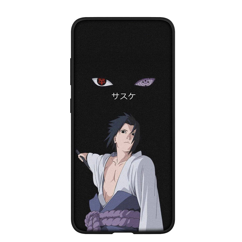 Phone Case for iPhone 17 15 16 Plus X Redmi Note 14 12 11 13 Pro Max Huawei P30 P20 Lite OPPO A60 A40 A80 A38 A54 Uchiha Sasuke Silicone Narutos Cover