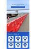 Portable Water-Filled Safety Barrier for Traffic and Road Construction