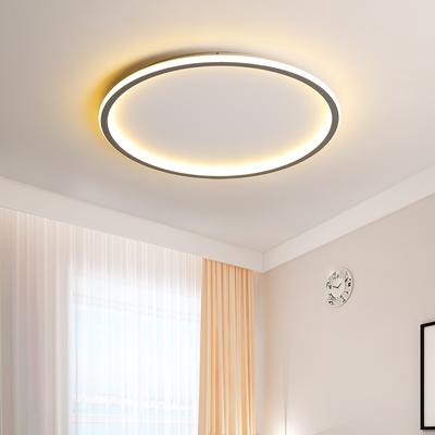 220V Moderní LED stropní svítidlo 20/30/40CM Stmívatelné kulaté svítidlo Pro severský domov Ložnici Obývací pokoj Černá Bílá Montáž Osvětlení