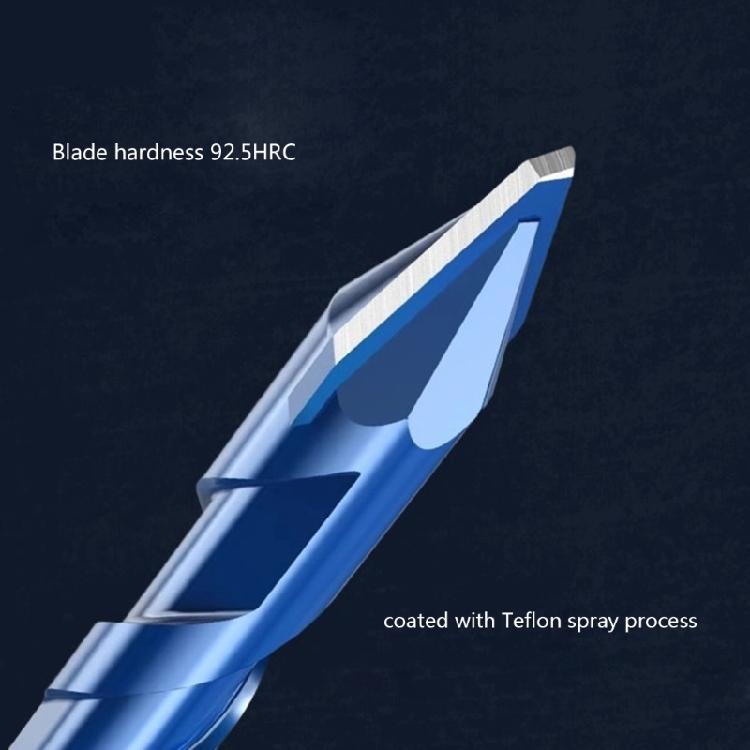 High Strength Eccentric Twist Drill Bits Oblique Head Eccentric Glass Tile Drilling Concrete Drill Bit Set