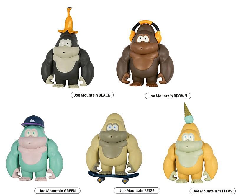 Monkey Club Figure Collection Types Set Ken Elephant Gacha Gacha Capsule Toy [5 (Full Complete)]
