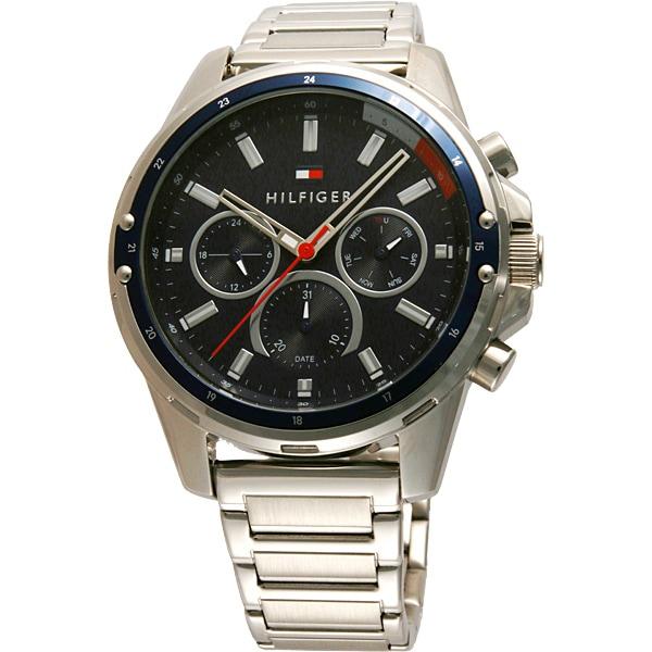 Tommy Hilfiger Stainless Steel Strap Black Parallel Import 1791788 Wrist Watch