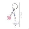 Beaded Keychain Backpack Decoration Portable Cute Hanging Ornament Decorative Pendant for Birthday