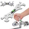 Thickened Hex Screws Wrench Design with Level Gauge Bend Angle Leveling Wrench  Universal