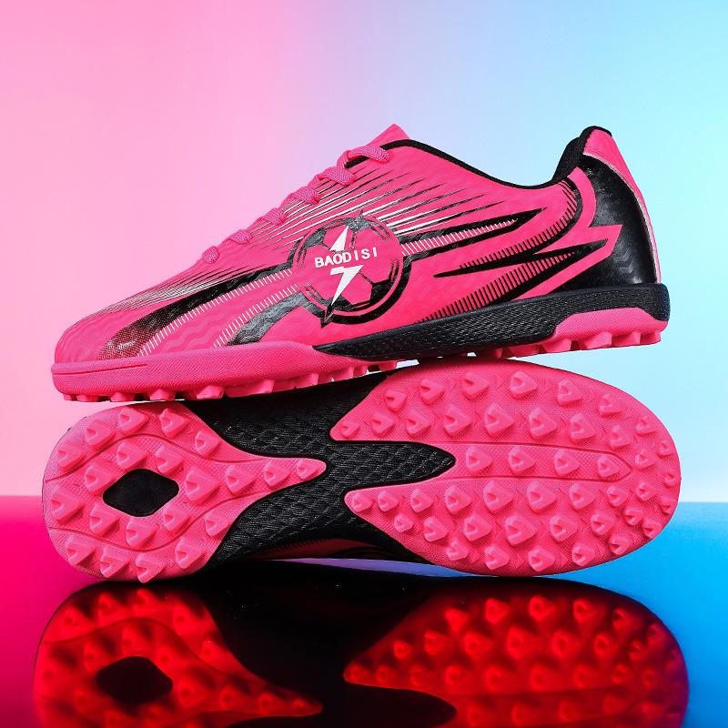 Summer youth and children's training broken nails low-top football shoes source factory direct sales