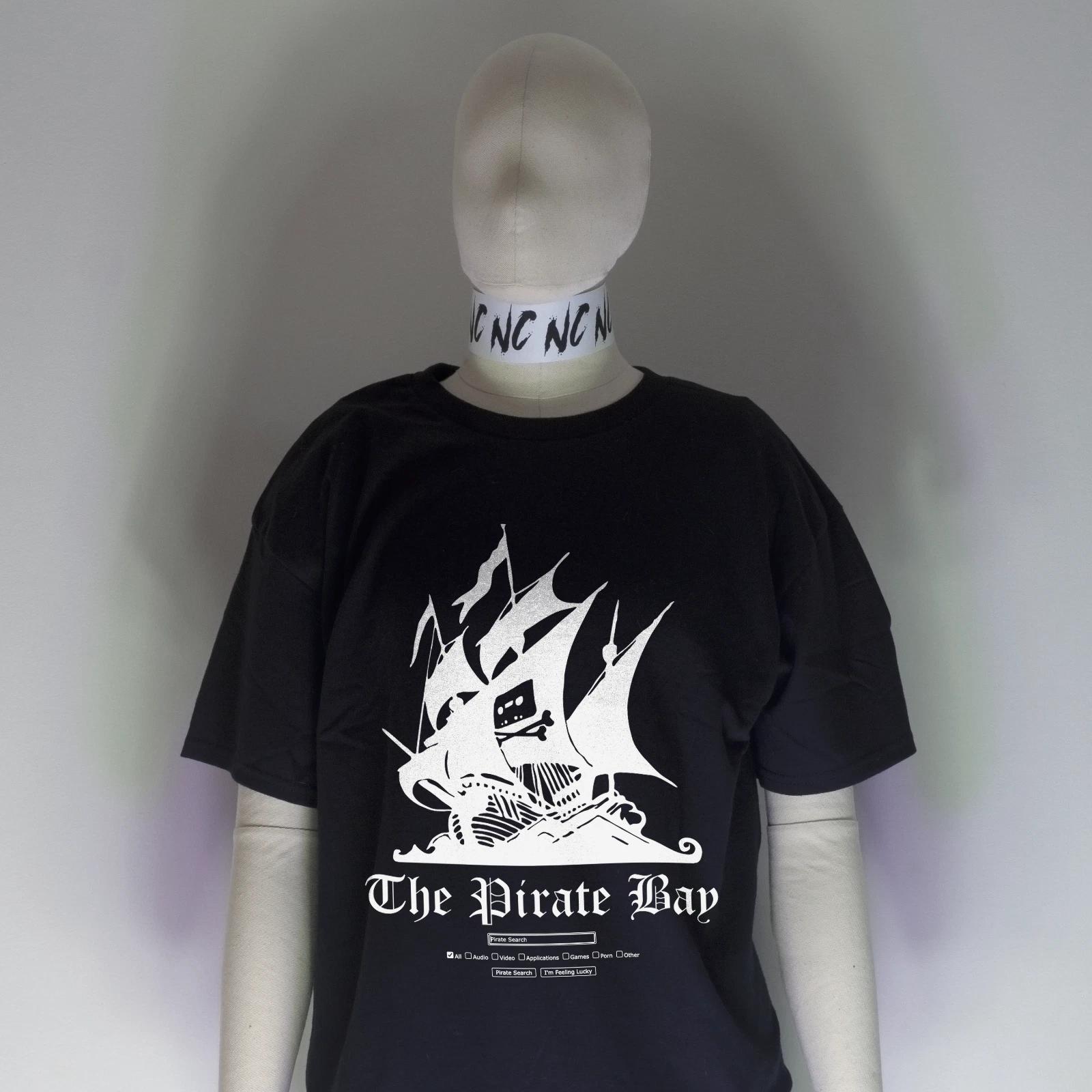 Night Channels Pirate Bay Shirt | Creepypasta Crypto Linux Meme Culture Apple S