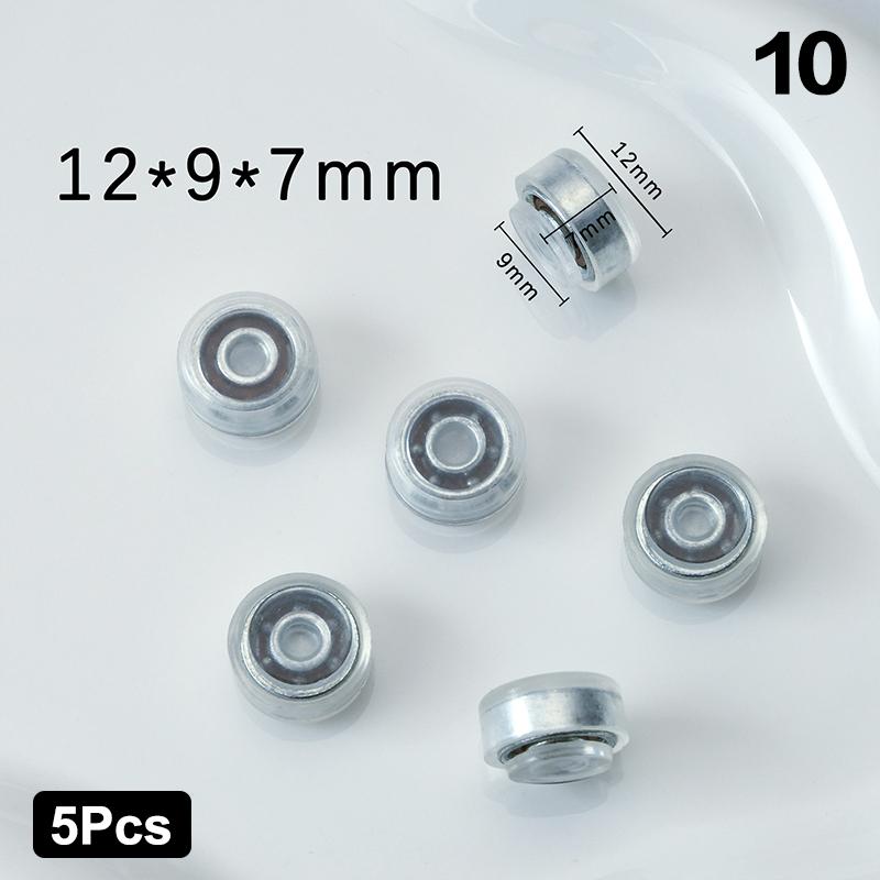 5 Stück Drehlager 11 Größen Maniküre Drehendes Schmuckzubehör Cartoon Universal Drehlager Drehbarer Transferkugel