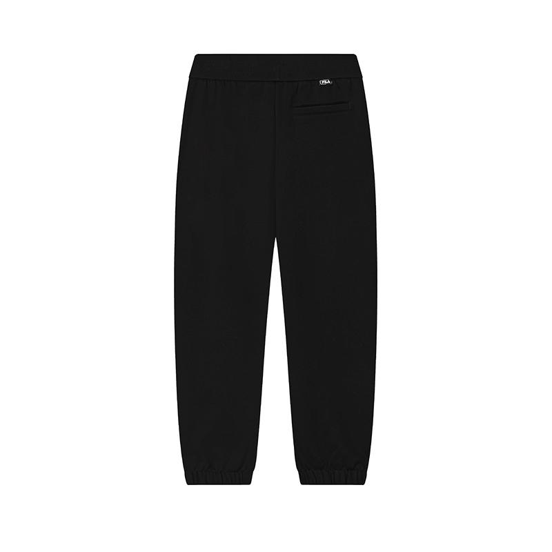 New FILA ORIGINALE Knitted Sweatpants Men's Jet Black BK F51M539602F-BK