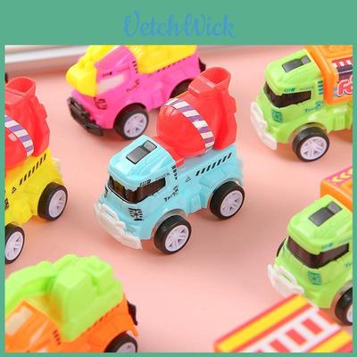 Simulation Mini Inertia Color Engineering Vehicle Children Toy For Early Development