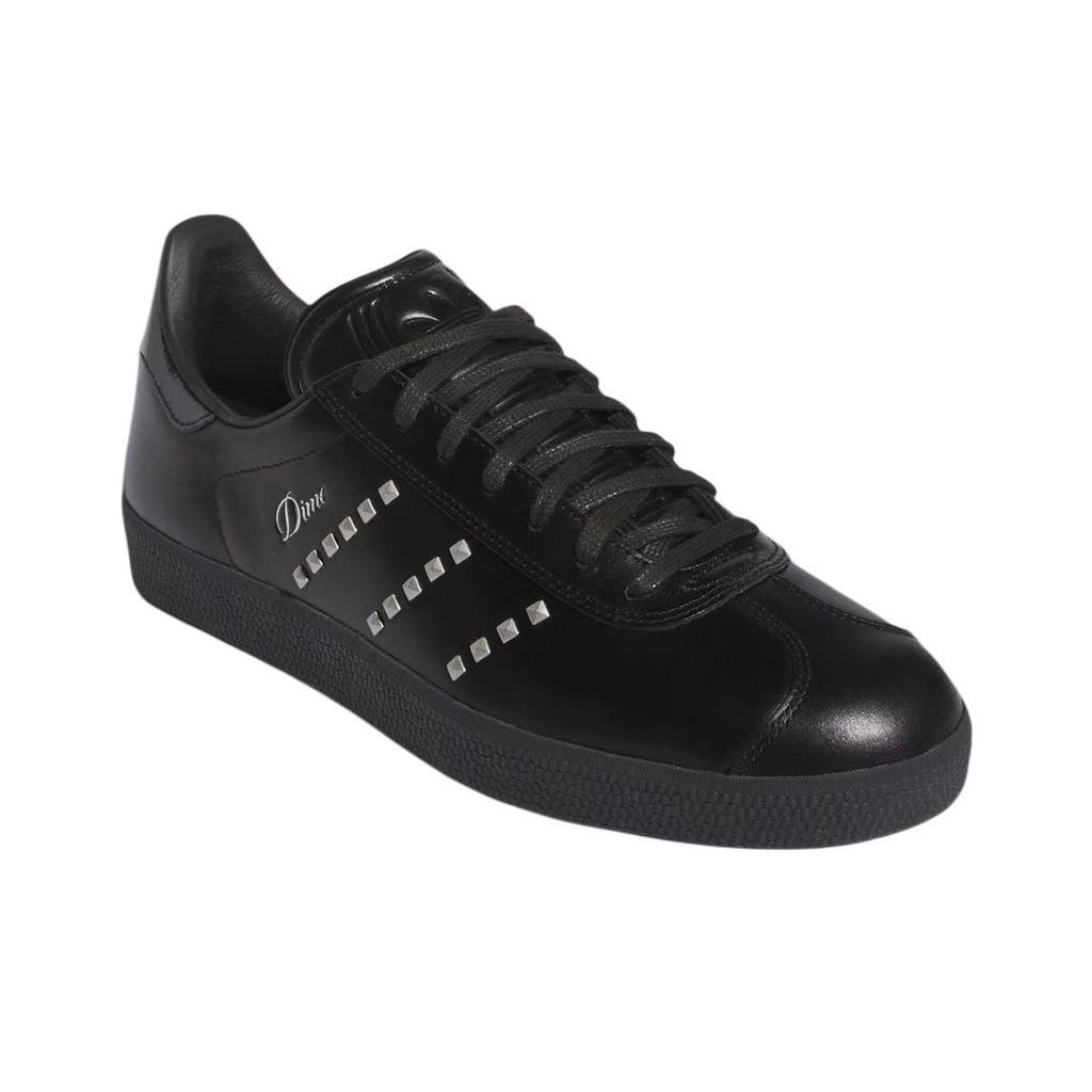 Dime x adidas Gazelle ADV Black Silver Metallic Studs Men Sneakers Core-Black Carbon IH2946