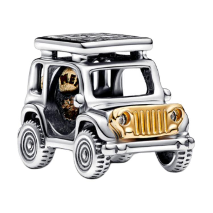 Pandora Moments Series Car Shape 925 Silver Pendant Women pendant 763330C01 Default Packaging