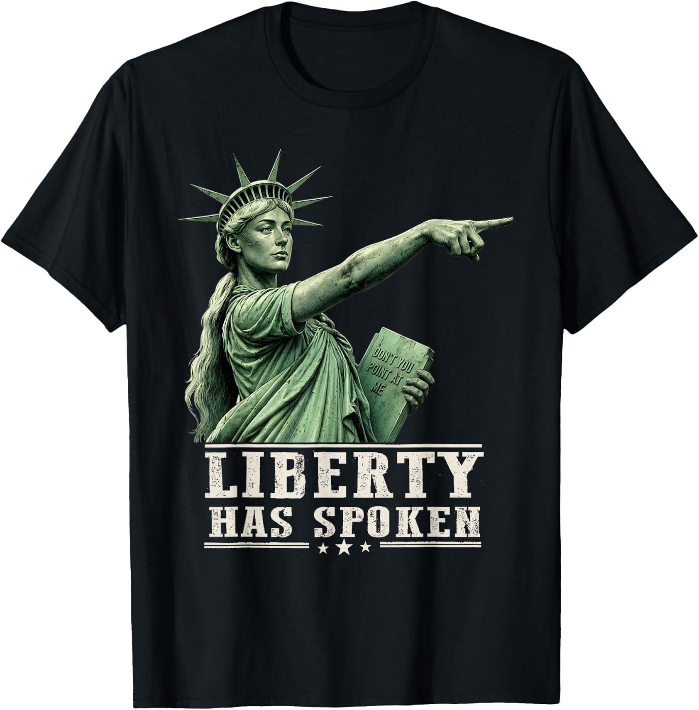 Sophie Basketball Point God Liberty Has Spoken Patriotic USA T-Shirt M