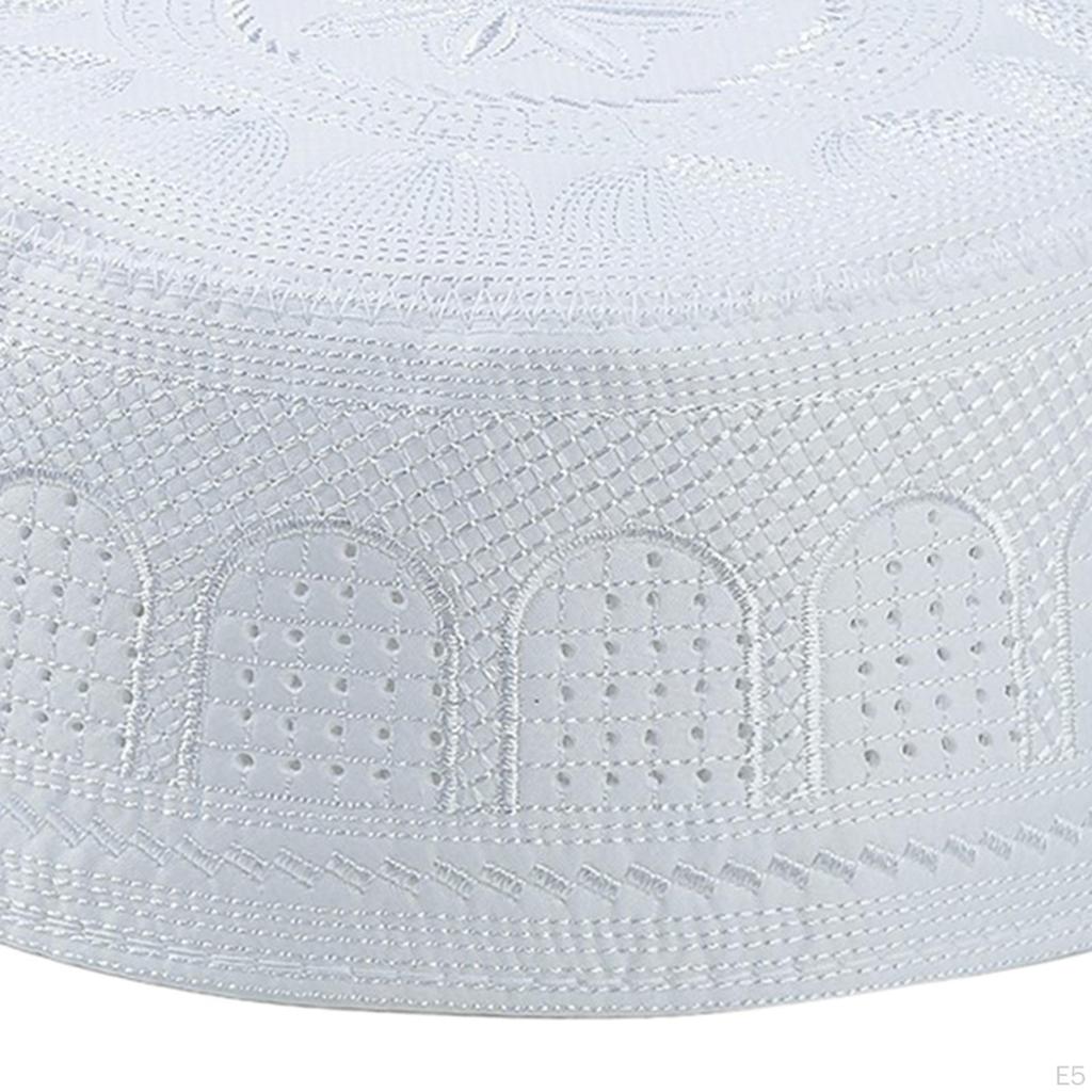 Mens Prayer Hat Structured Turkish Beanie Topi Gift for Men, Breathable and Comfortable